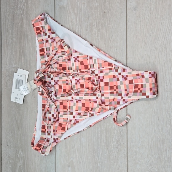 NWT L Space Women Anthropologie Joy Bottom Bitsy swim sz L - Picture 2 of 9